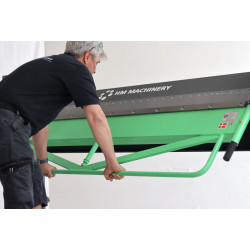 Federgewichtsausgeich der Biegewange gewährleistet einwandfreies, unbeschwertes Biegen über den gesamten Leistungsbereich