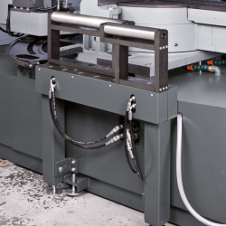 Optional: Hydraulische Heberollen