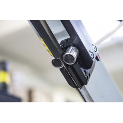 Anti-Vibrations Rollen an der vorderen Bandführung