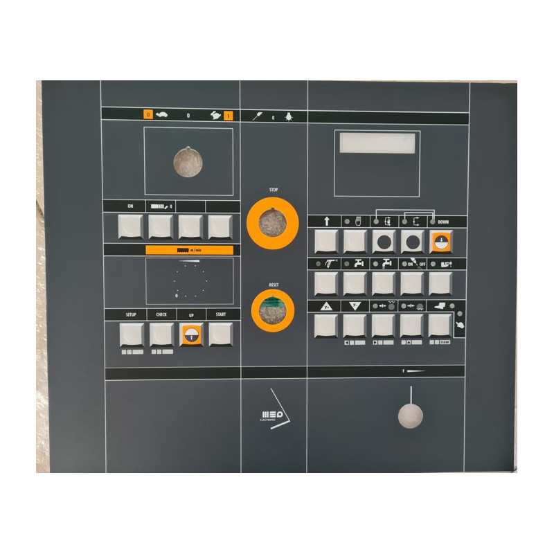Bedientastatur für SX/SXI evo Modelle