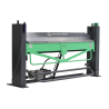 semi automatische Schwenkbiegemaschine HS 7 S Ergo mit hydraulische betätigter Biegewange und digitaler Winkelanzeige