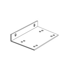 Anbauadapter für Rollenbahn zu Cobra 352 Anbauseite rechts