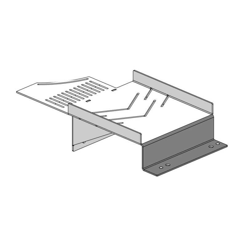 Anbauadapter für Rollenbahn zu Tiger  372 / 402 mit automatischer Gehrung Anbauseite rechts
